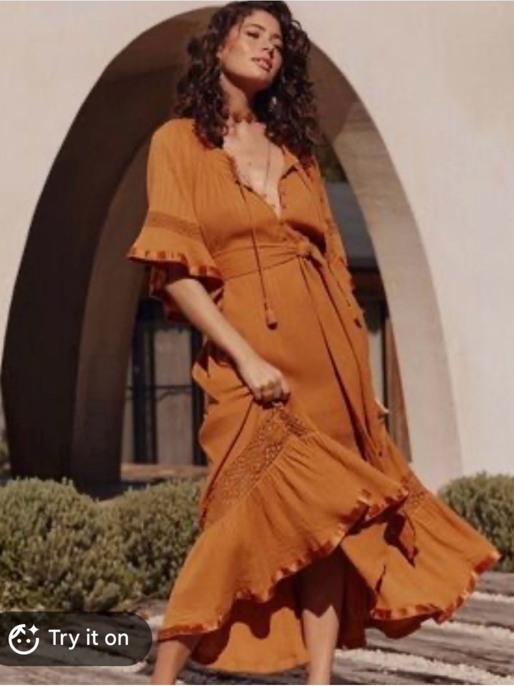 Spell & The Gypsy Serenade Gown in Marigold